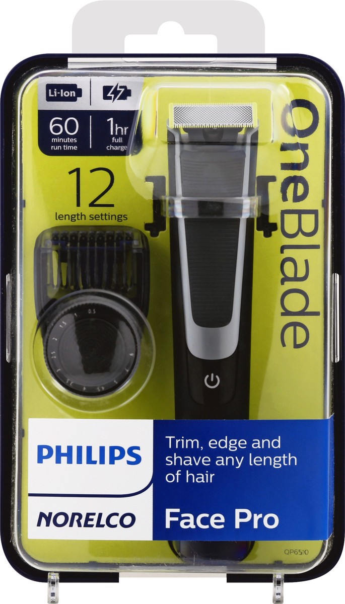 slide 7 of 9, Philips Norelco OneBlade Face Pro Razor 1 ea, 1 ct