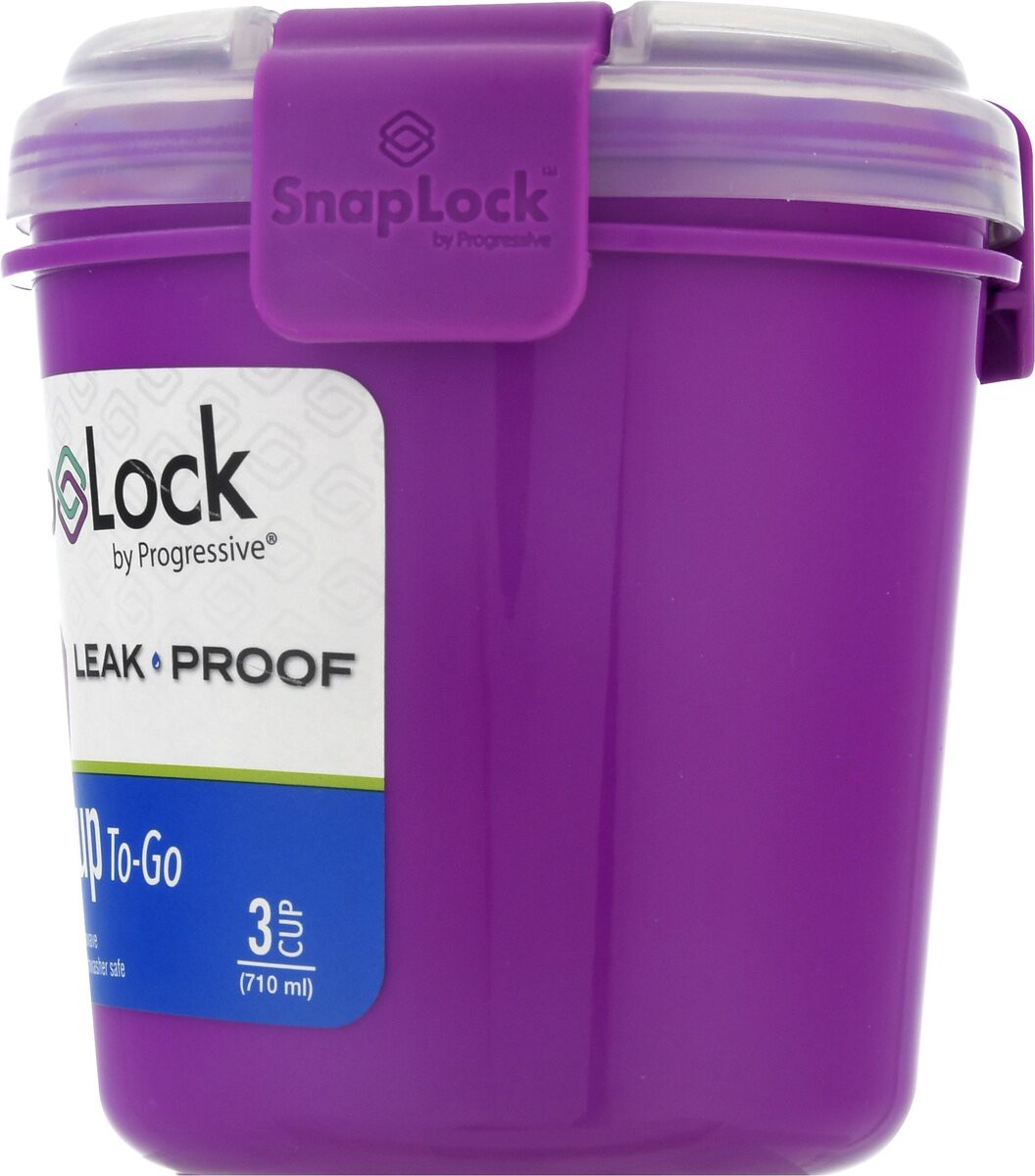 slide 9 of 9, Snap Lock Soup To-Go Container 1 ea, 1 ct