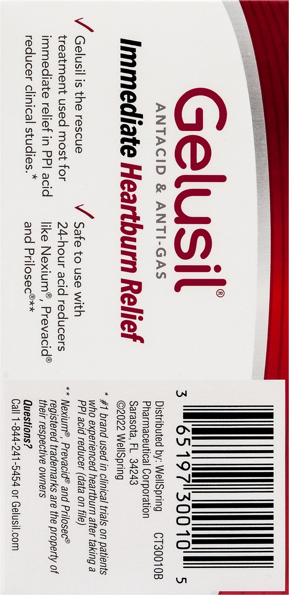 slide 7 of 11, Gelusil Peppermint, 100 ct