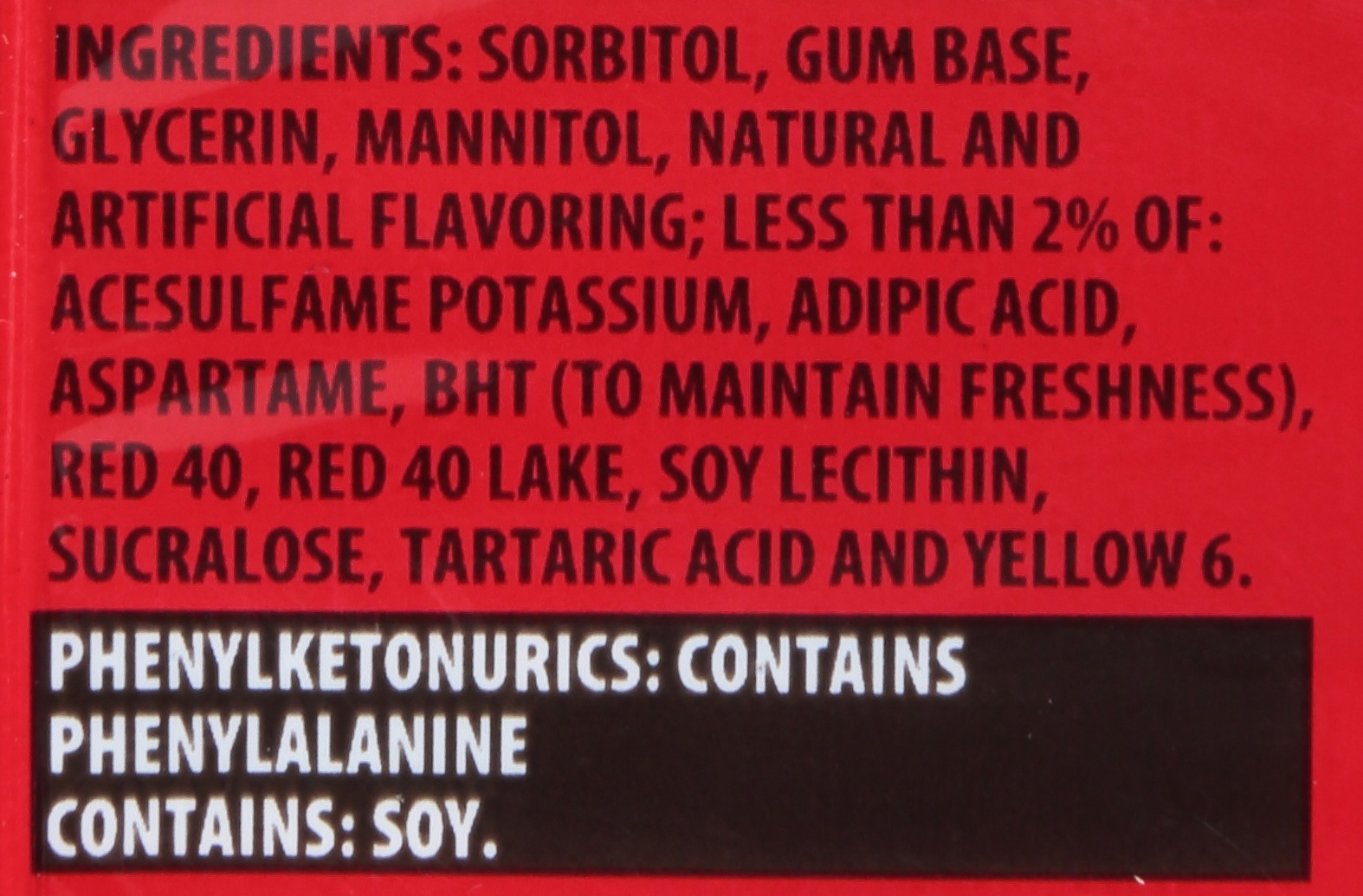 slide 6 of 6, Stride Sour Patch Kids Redberry Chewing Gum, 3 pk; 14 ct