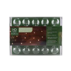 HD Designs Outdoors String Bulb Lights - Clear