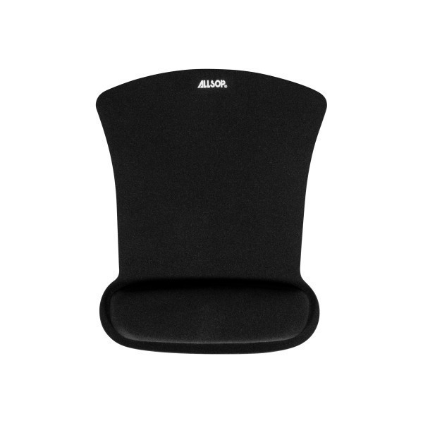 slide 2 of 3, Allsop Ergoprene Gel Mouse Pad, Black, 1 ct