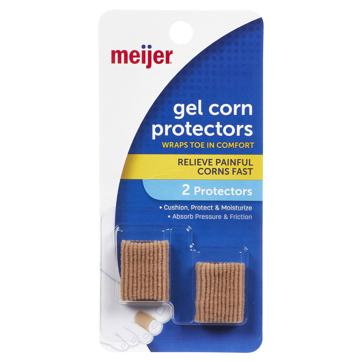 slide 1 of 29, Meijer Gel Corn Protectors, 2 ct