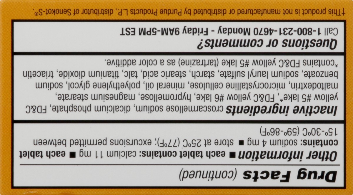 slide 2 of 10, CVS Health Senna Plus Dual Action Laxative/Stool Softener Tablets, 30 Ct, 1 ct