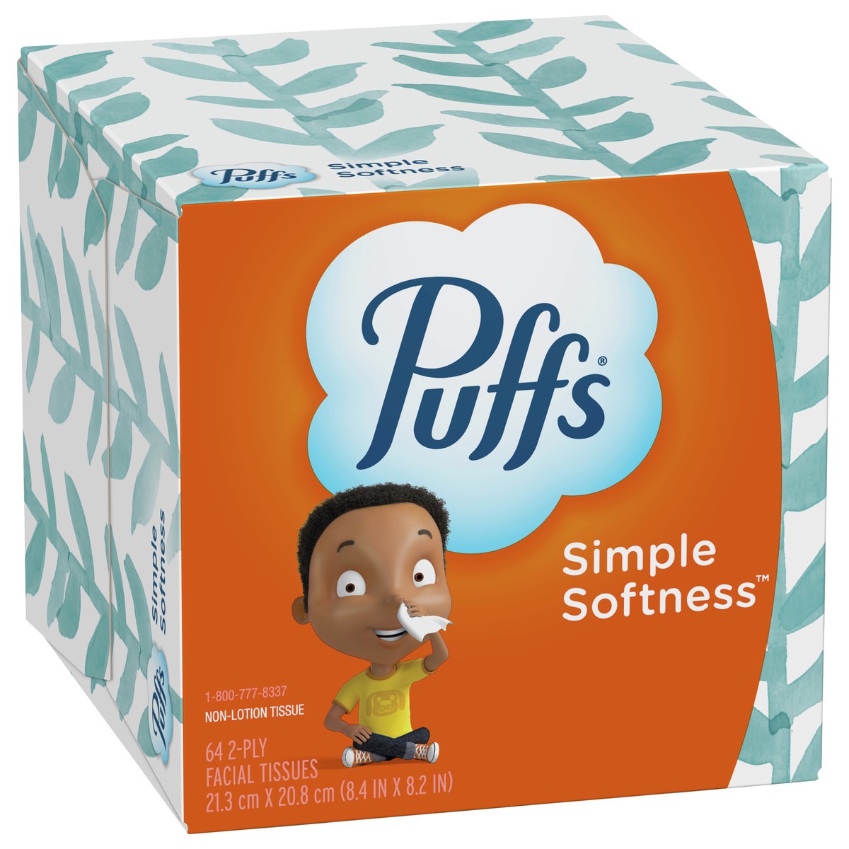 slide 5 of 5, Puffs Soft & Strong Facial Tissue, 64 ct