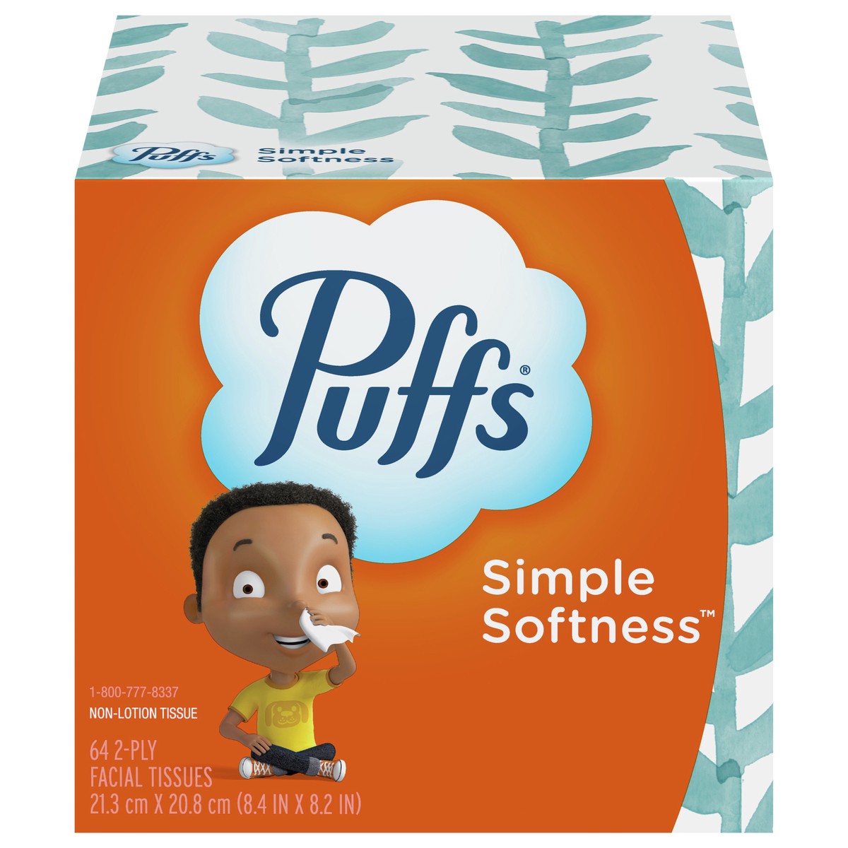 slide 1 of 5, Puffs Soft & Strong Facial Tissue, 64 ct