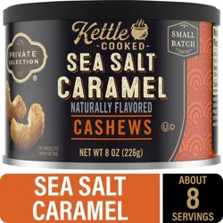 Private Selection Kettle Cooked Sea Salt Caramel Cashews