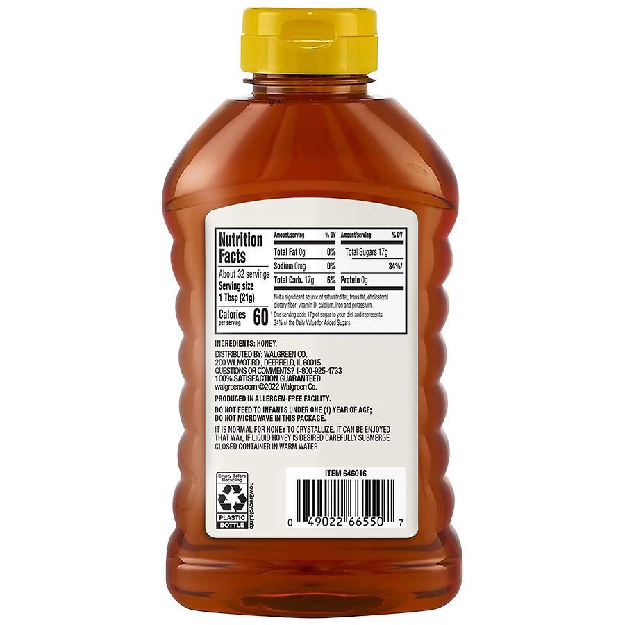 slide 5 of 5, Nice! Pure Honey, 24 oz