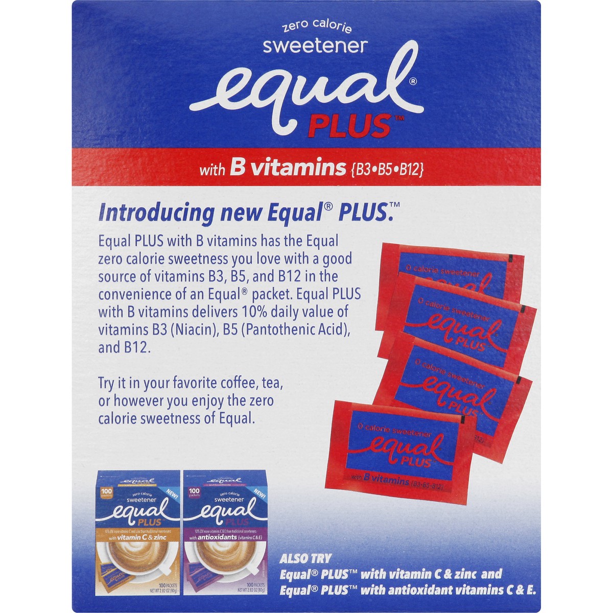 slide 8 of 9, Equal Sweetener 100 ea, 100 ct