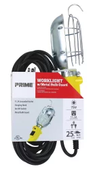 Prime Work Light With Metal Guard - Yellow