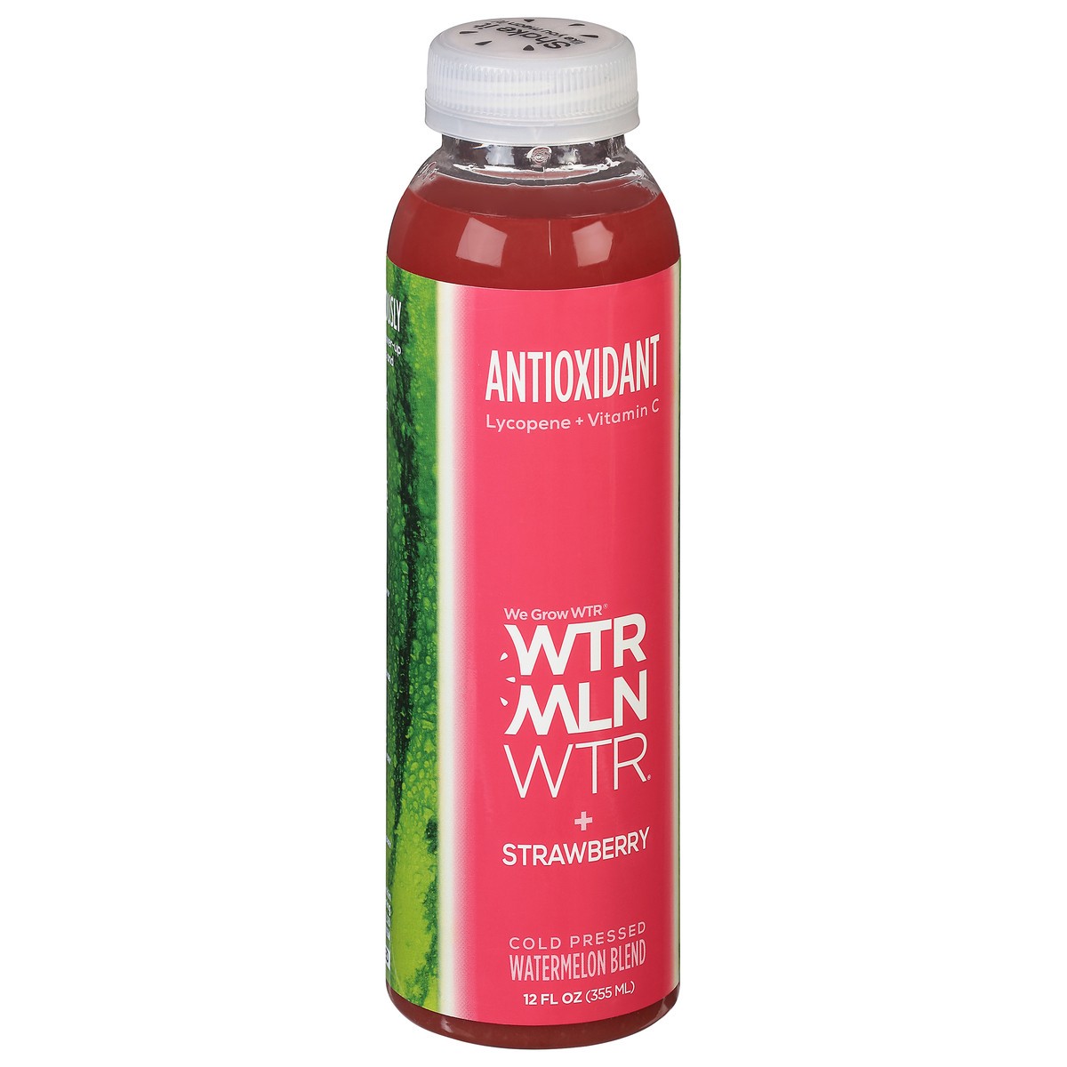 slide 2 of 9, WTRMLN WTR We Grow Wtr Cold Pressed Strawberry Watermelon Blend - 12 fl oz, 12 fl oz