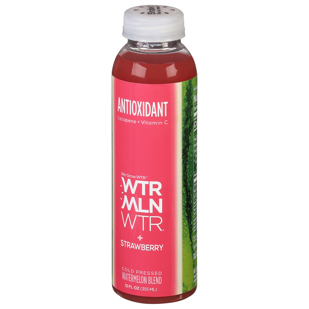 slide 5 of 9, WTRMLN WTR We Grow Wtr Cold Pressed Strawberry Watermelon Blend - 12 fl oz, 12 fl oz