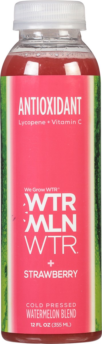 slide 6 of 9, WTRMLN WTR We Grow Wtr Cold Pressed Strawberry Watermelon Blend - 12 fl oz, 12 fl oz