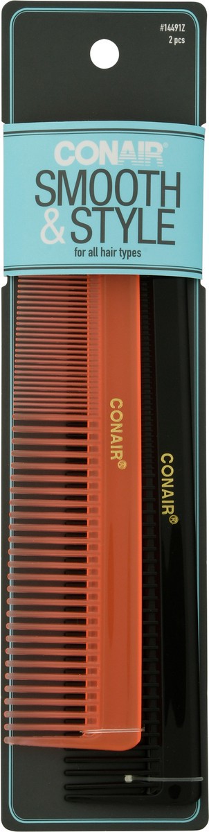 slide 1 of 9, Conair Dressing Combs, 2 ct