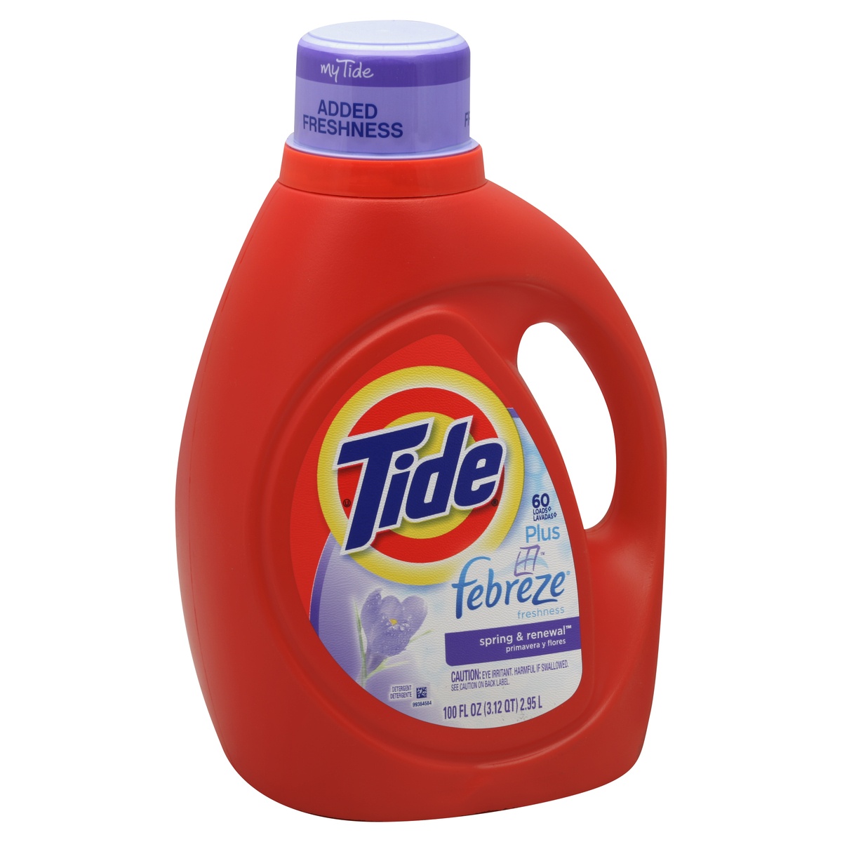 slide 1 of 1, Tide Detergent, 100 oz