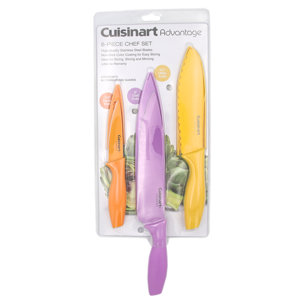 slide 1 of 1, Cuisinart 6 Piece Color, Non-Stick, 1 ct