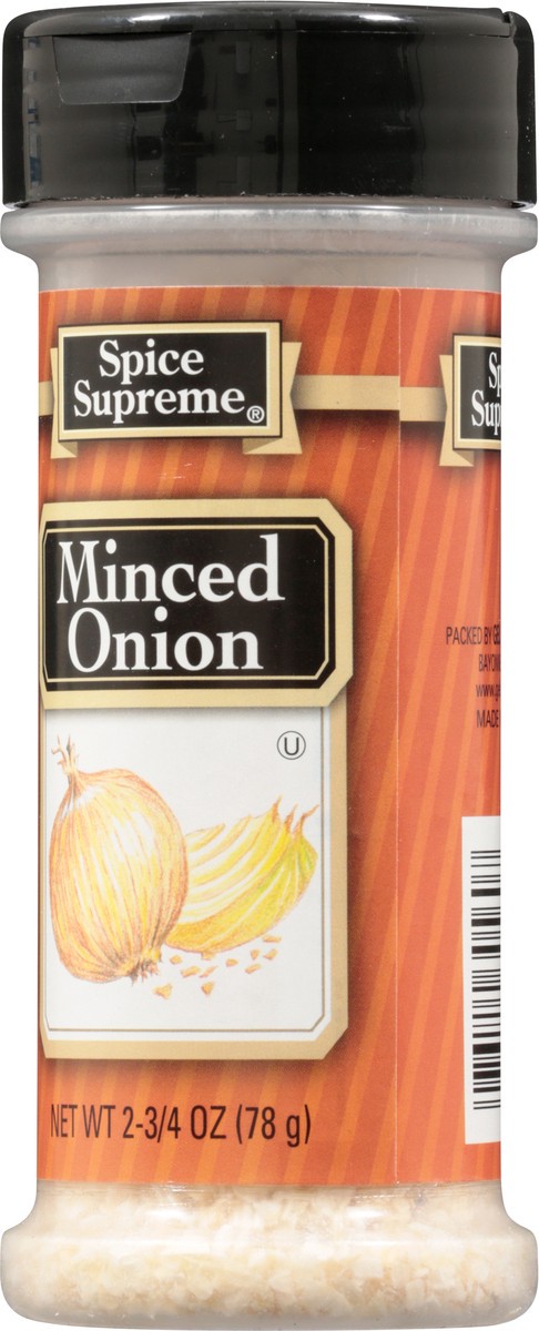 slide 3 of 11, Spice Supreme Minced Onion, 2.75 oz