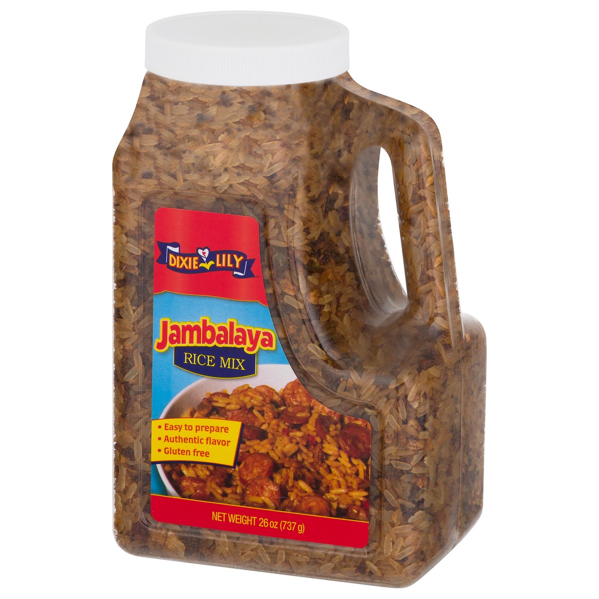 slide 2 of 13, Dixie Lily Jambalaya Rice, 26 oz