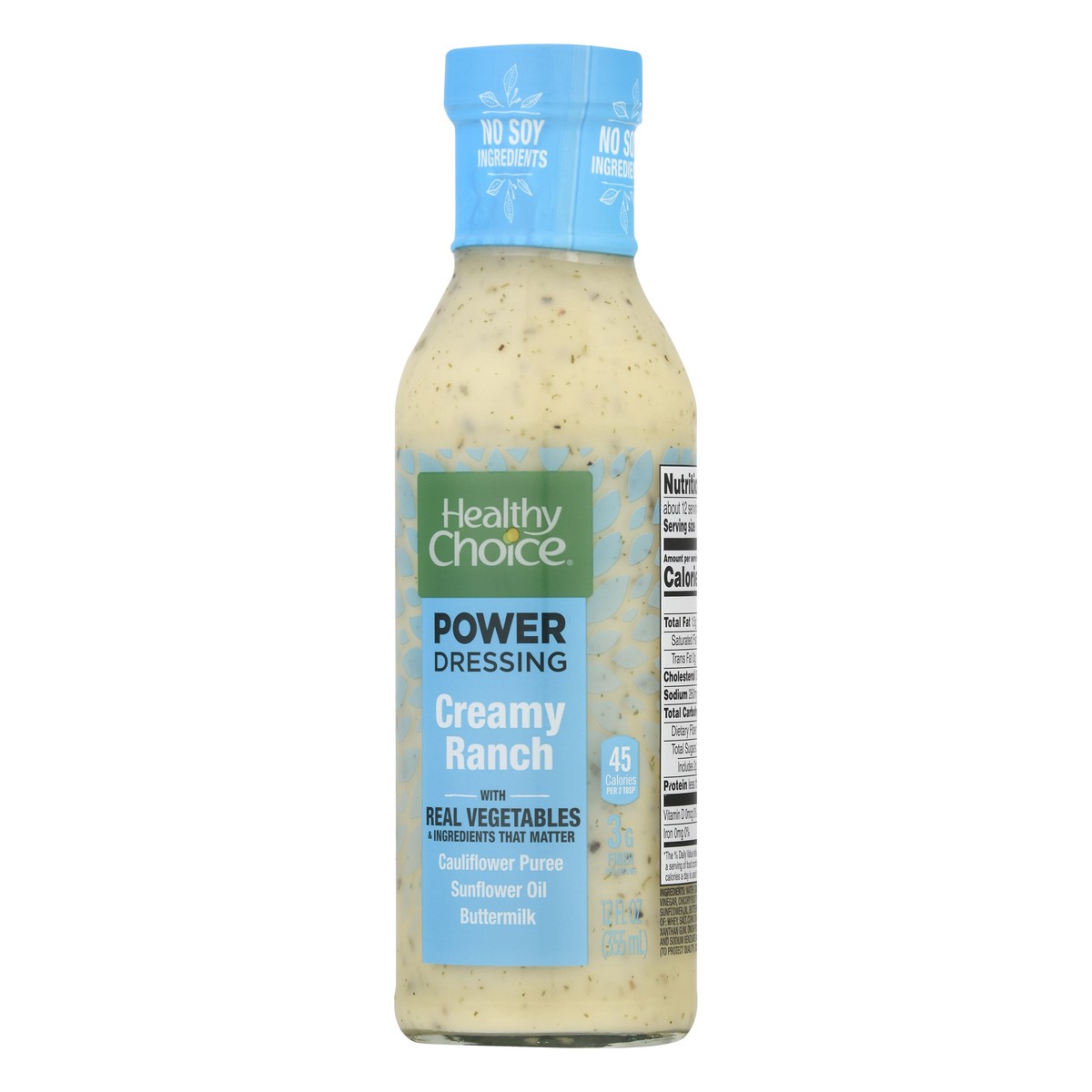 slide 7 of 10, Healthy Choice Garden Ranch Dressing 12 oz, 12 fl oz