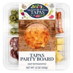 Signature Foods Tapas Party Board with 5 Items