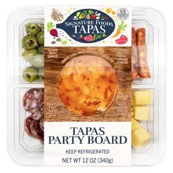 Signature Foods Tapas Party Board with 5 Items