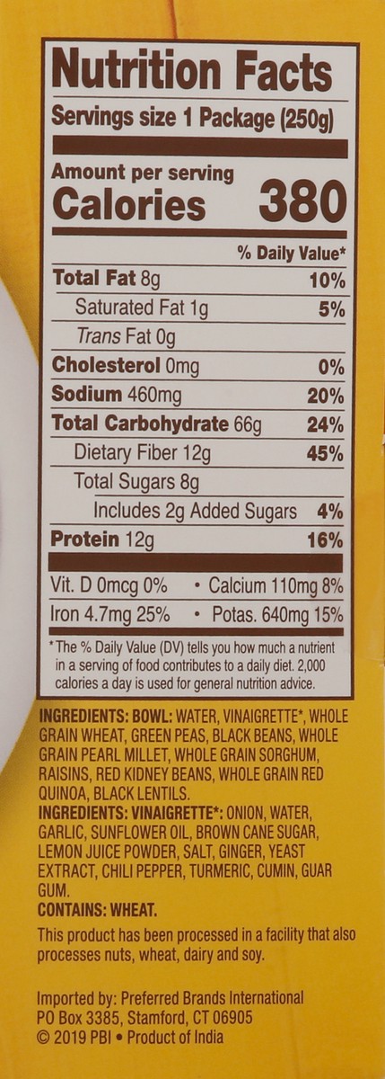 slide 4 of 12, Tasty Bite Indian Style Mild Protein Bowl 8.8 oz Box, 8.8 oz