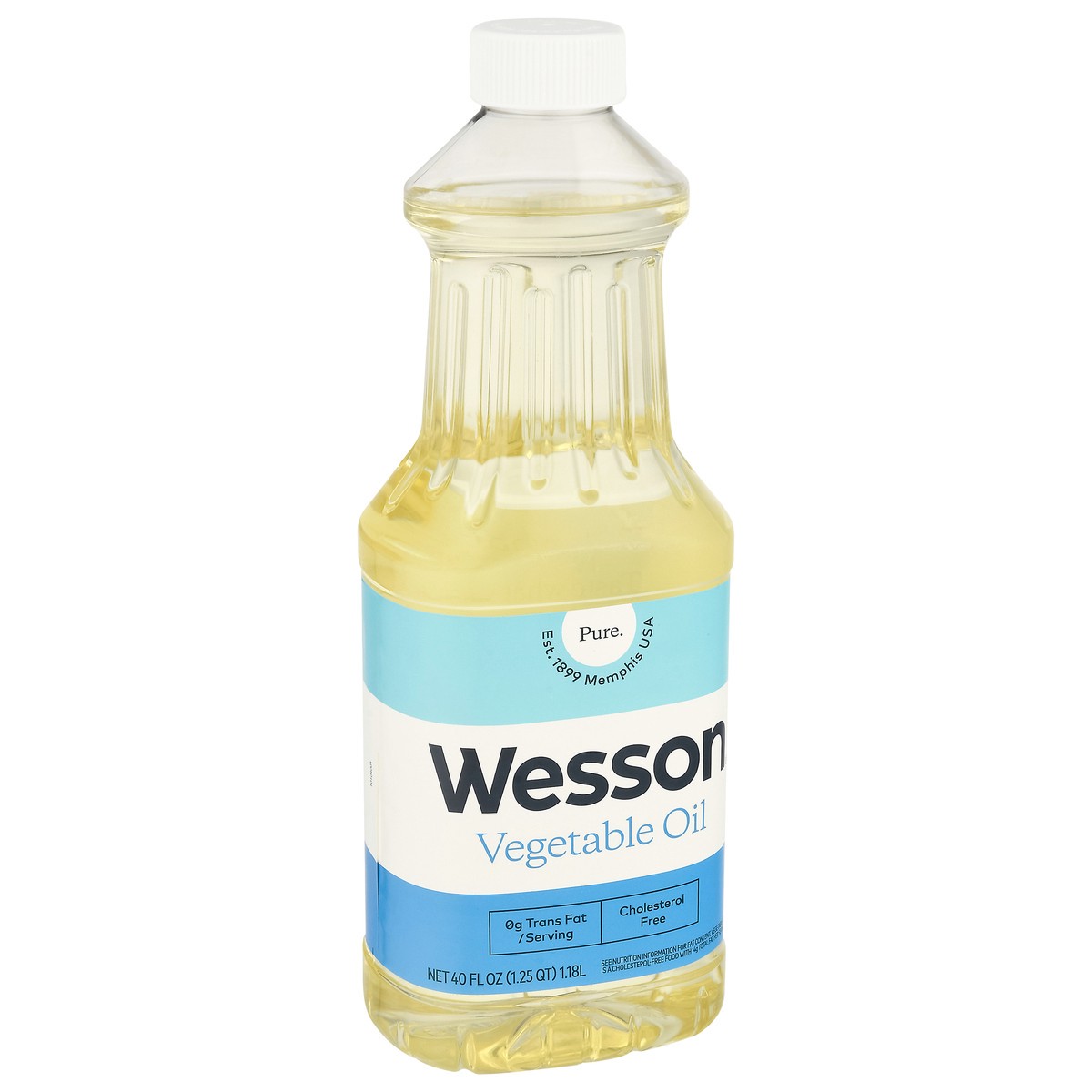 slide 8 of 9, Wesson Oil Vegetable, 40 oz