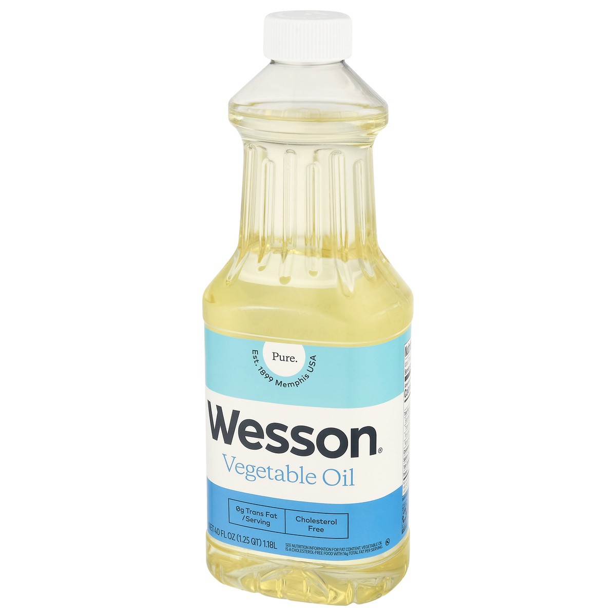 slide 6 of 9, Wesson Oil Vegetable, 40 oz