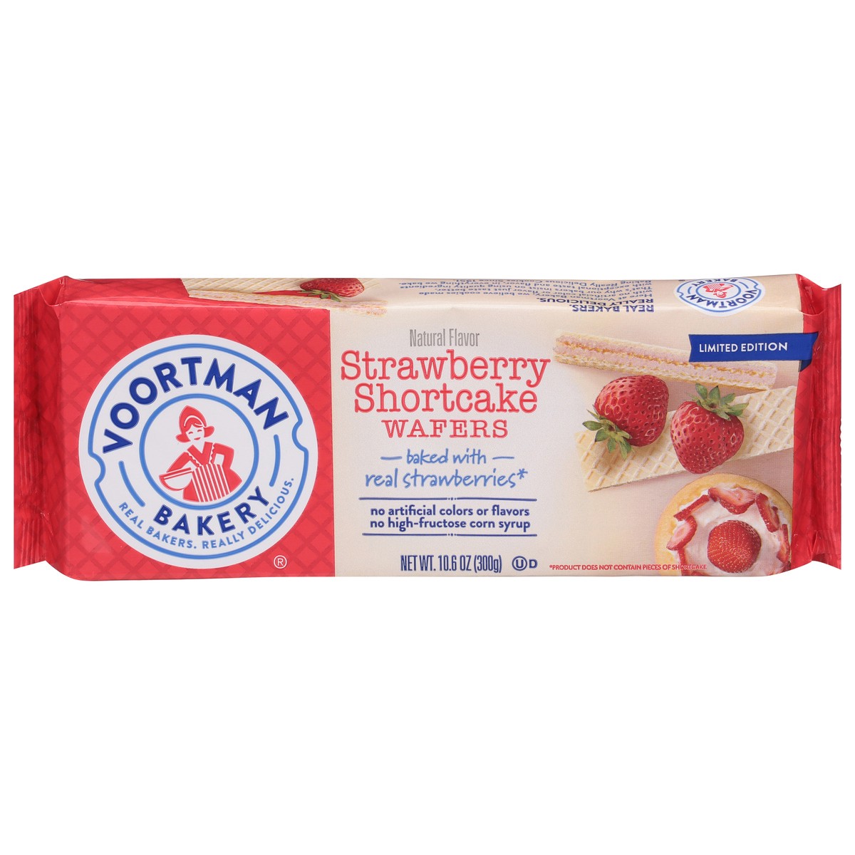 slide 1 of 13, Voortman Bakery Strawberry Shortcake Wafers 10.6 oz, 10.6 oz