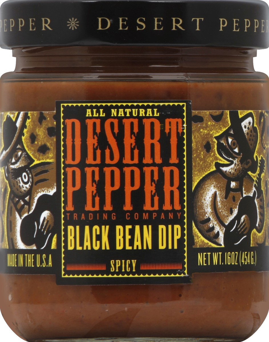 slide 2 of 2, Desert Pepper Trading Black Bean Dip, 16 oz