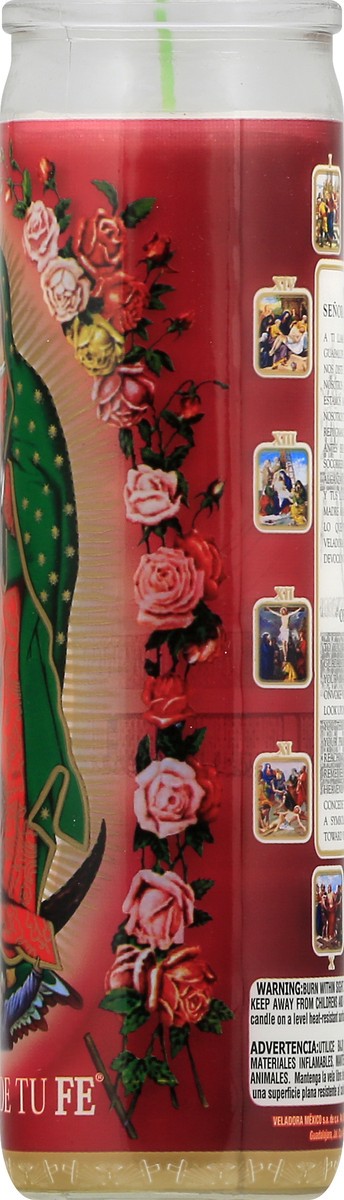slide 8 of 11, Veladora Mexico Our Lady of Guadalupe Candle 1 ea, 1 ct