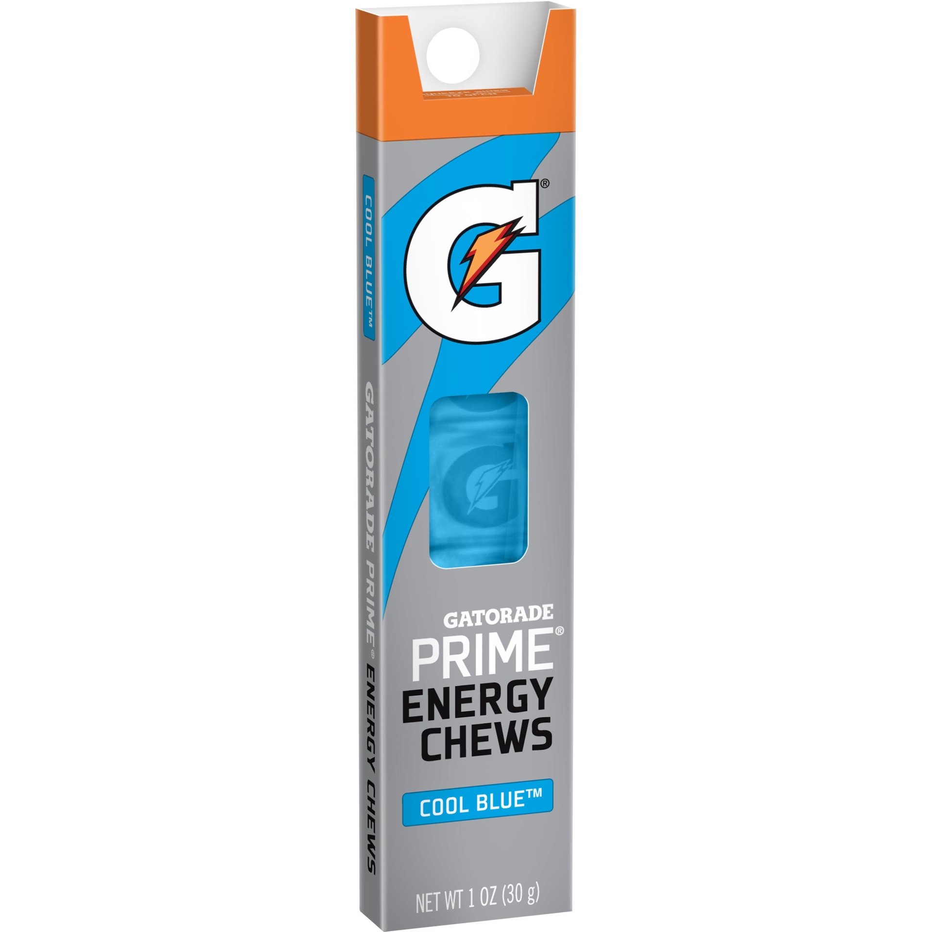 slide 1 of 1, Gatorade Single Chews Cool Blue, 6 ct; 1 oz