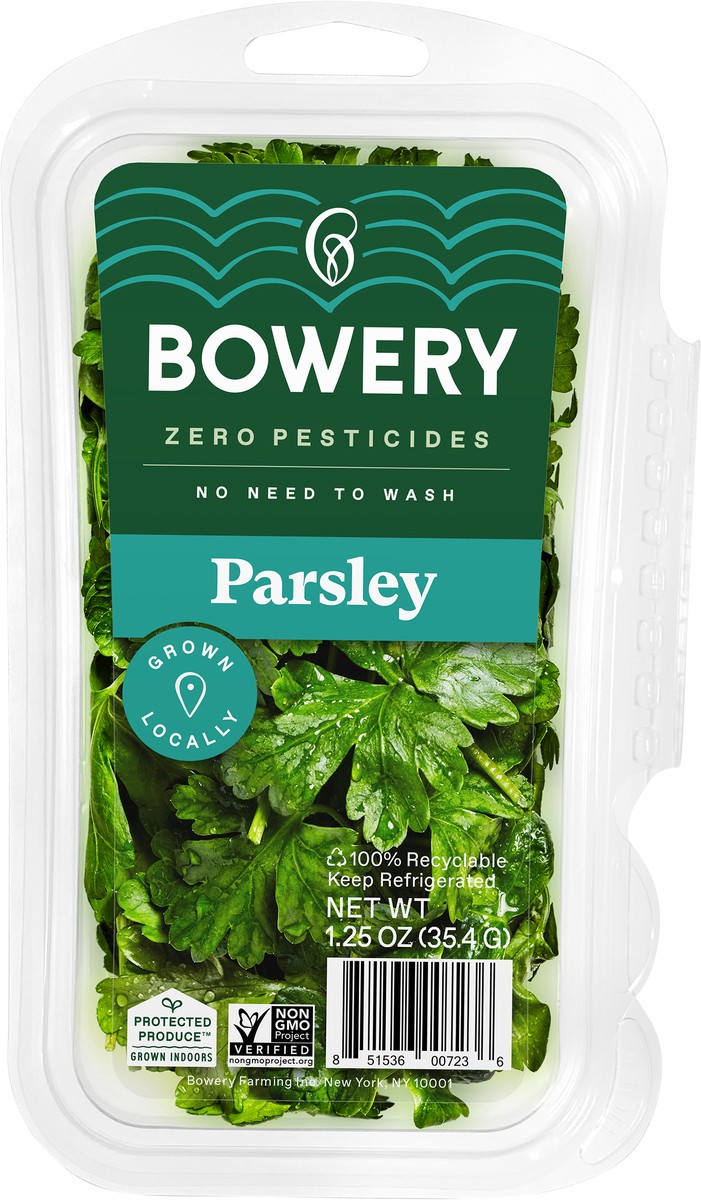 slide 5 of 6, Bowery Parsley, Pesticide-Free Herb, 1oz, 1.25 oz