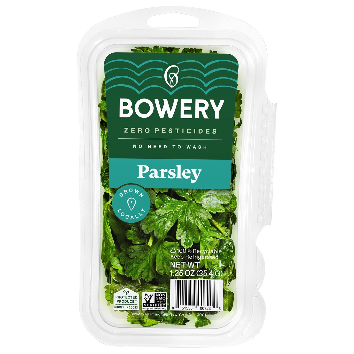 slide 1 of 6, Bowery Parsley, Pesticide-Free Herb, 1oz, 1.25 oz