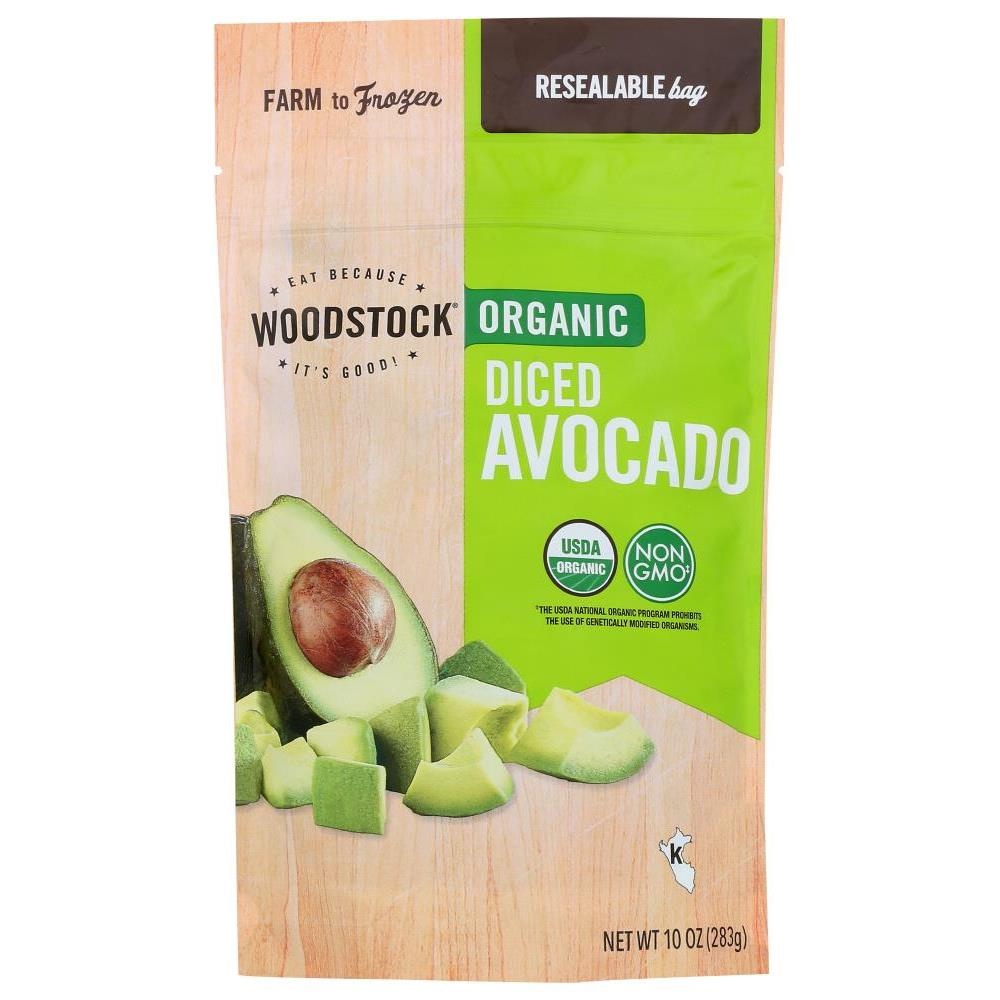 slide 1 of 1, Woodstock Organic Avocado Slices, 10 oz