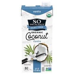 So Delicious UHT Vanilla Coconut Milk, 1 Quart