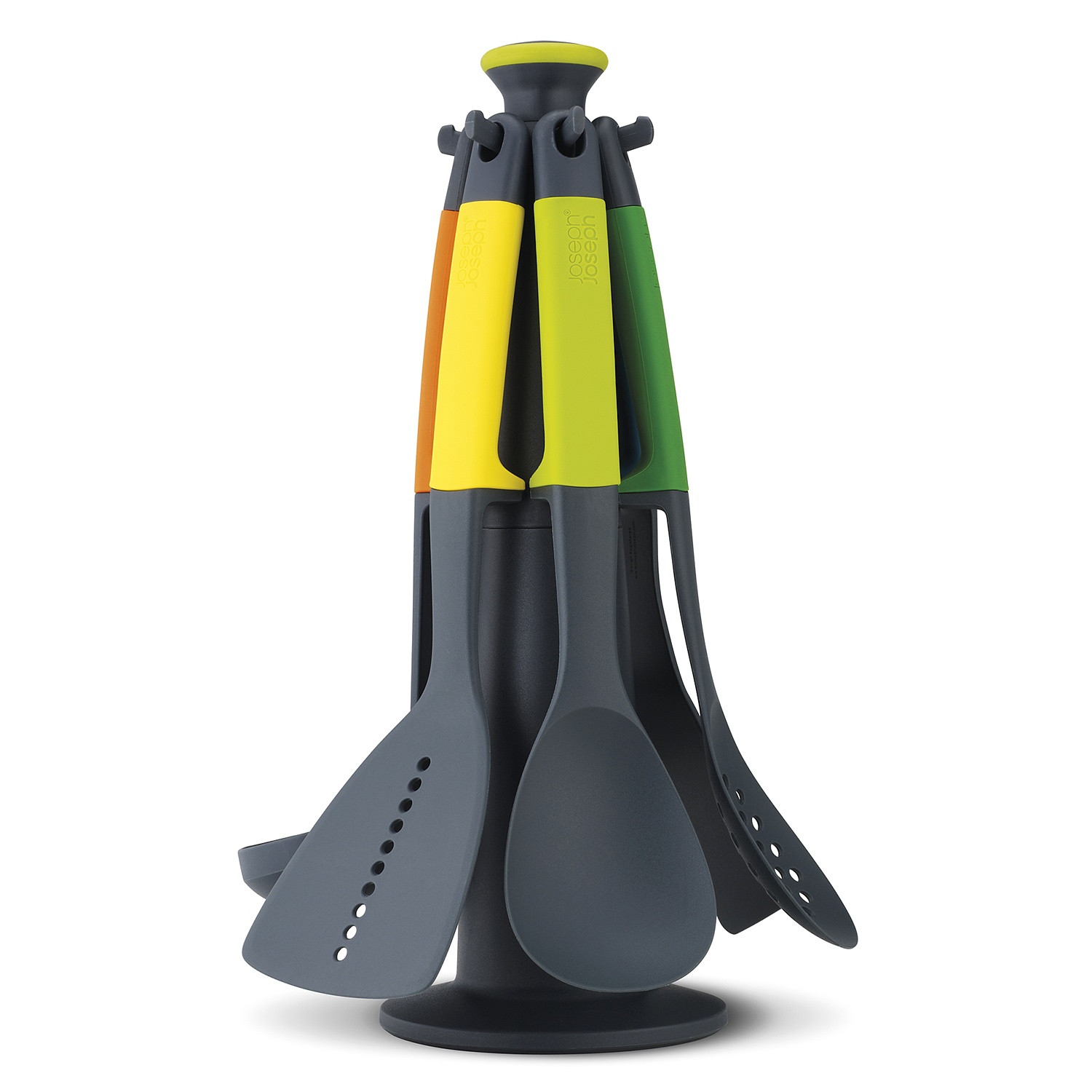 slide 1 of 1, Joseph Joseph Elevate Carousel Set Kitchen Utensil Set With Rotating Carousel, 6 ct