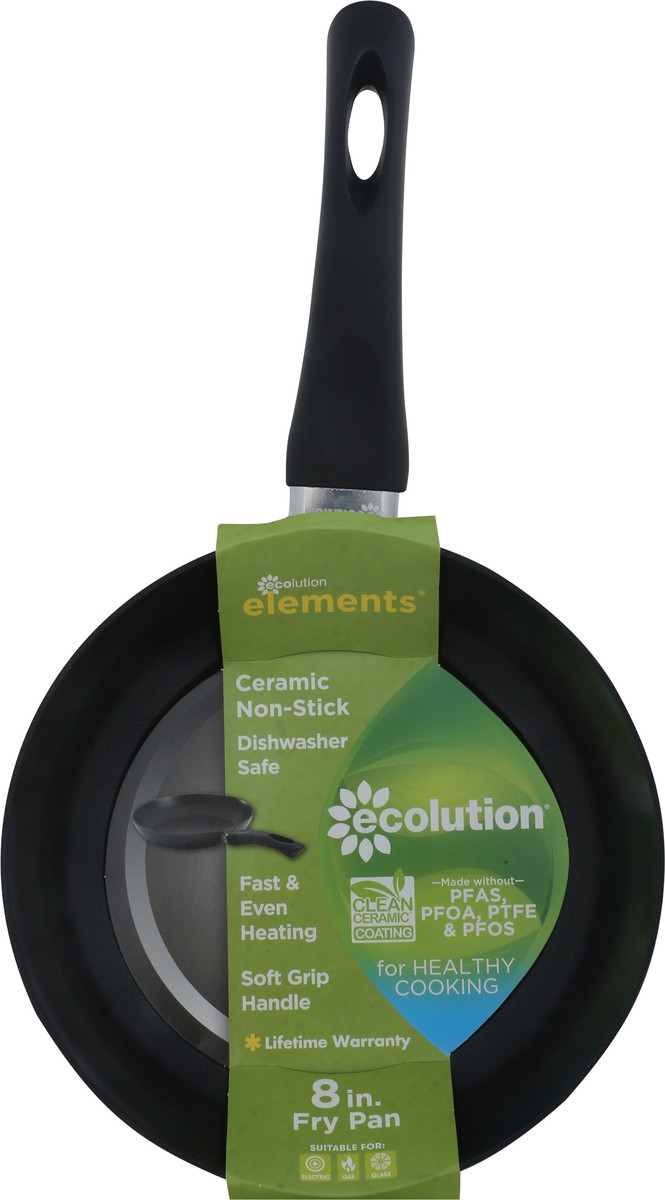 slide 7 of 11, Ecolution Elements Gray Ceramic Non-Stick Fry Pan 1 ea, 1 ct