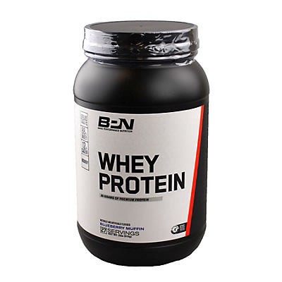 slide 1 of 1, Bare Performance Nutrition Blueberry Muffin Whey Protein 2 lbs, 2 ct