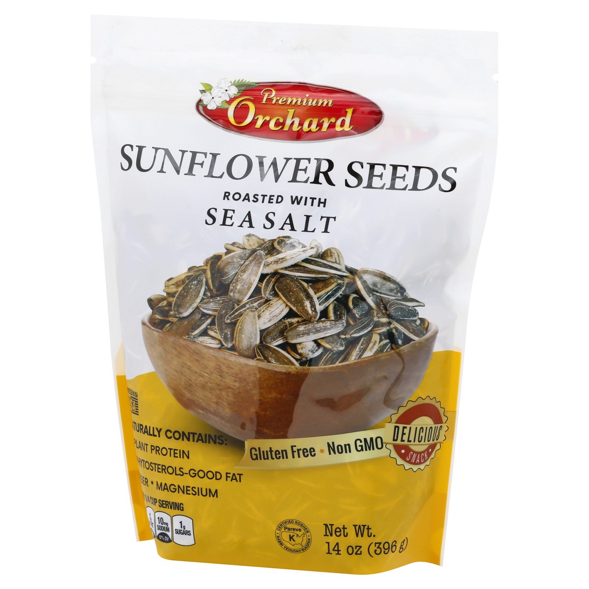 slide 7 of 9, Premium Orchard Roasted with Sea Salt Sunflower Seeds 14 oz, 14 oz