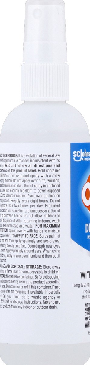 slide 3 of 7, OFF! Defense Insect Repellent 2 with Picaridin, Pump Spritz Mosquito Spray, 4 oz, 4 oz