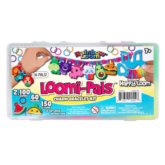 slide 1 of 4, Rainbow Loom Loomi-Pals Charm Bracelet Kit, 1 ct