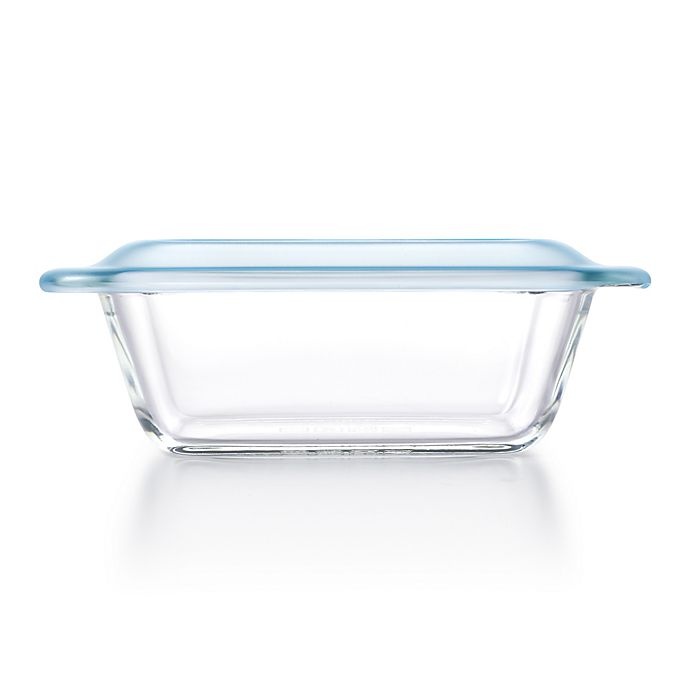 slide 2 of 5, OXO Good Grips Covered Loaf Dish - Light Blue, 1 ct