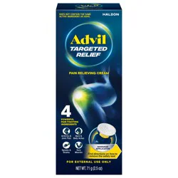 Advil Targeted Relief Pain Relieving Cream with Massage Applicator