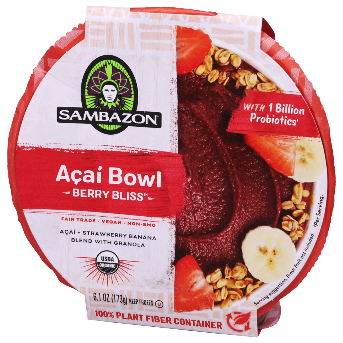 slide 5 of 9, Sambazon Berry Bliss Acai Bowl 6.1 oz, 6.1 oz