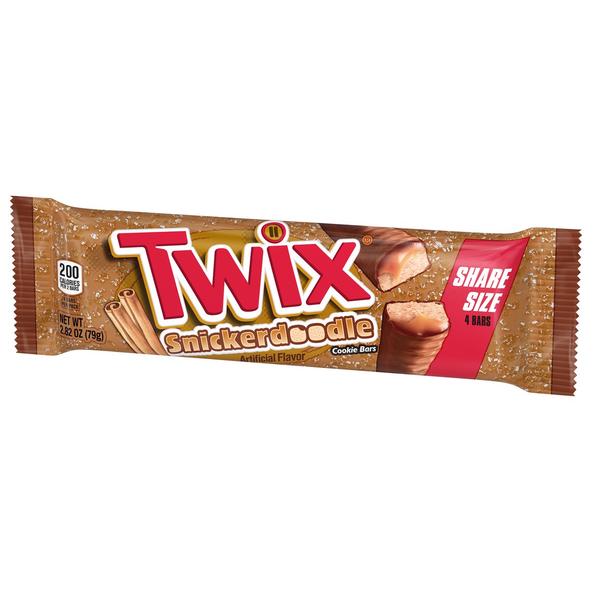 slide 11 of 15, TWIX Snickerdoodle Cookie Chocolate Candy Bars, Share Size - 2.82 Oz Pack, 4 ct