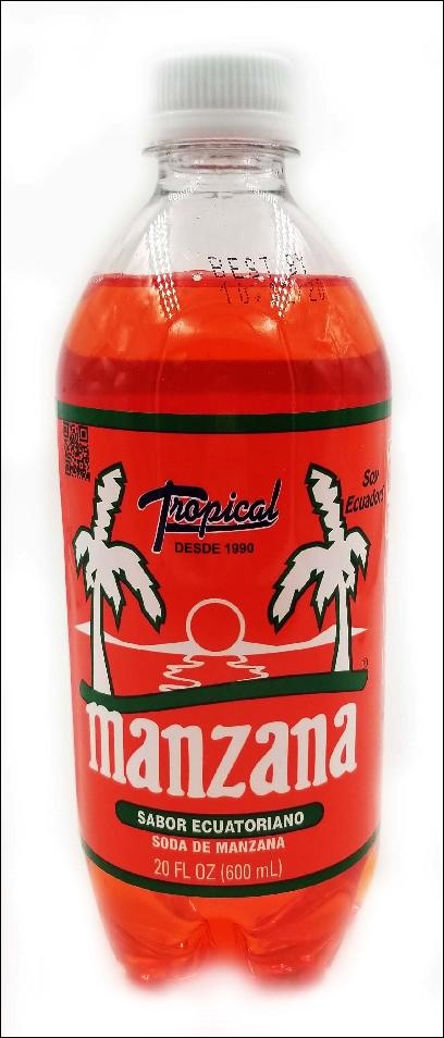 slide 1 of 1, Tropical Manzana Soda - 20 fl oz, 20 fl oz