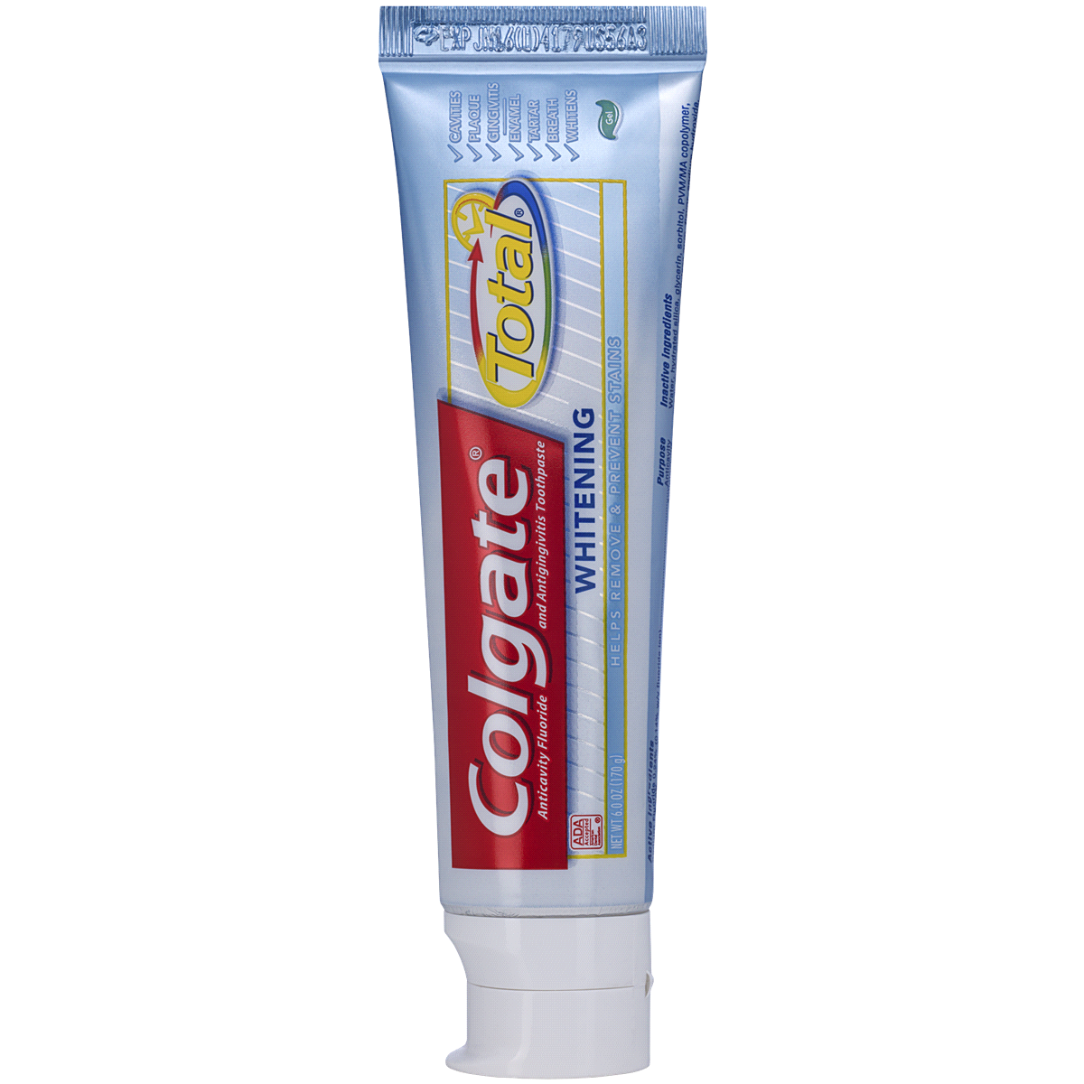 slide 3 of 3, Colgate Total Whitening Gel Toothpaste, 6 oz