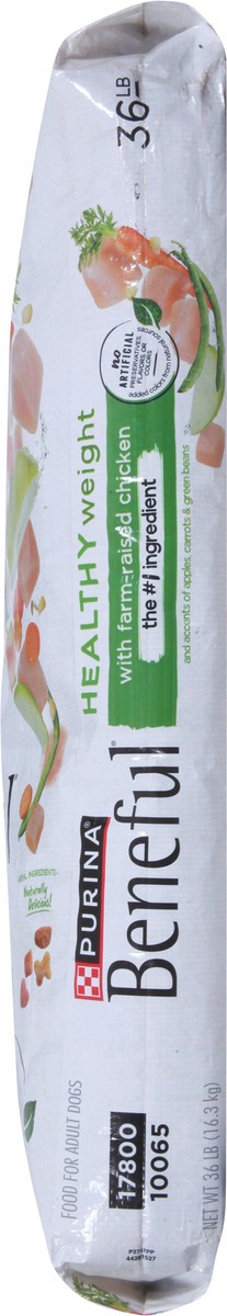 slide 5 of 7, Beneful Purina Beneful Healthy Weight With Farm-Raised Chicken Natural Dog Food Dry Formula With Added Vitamins, Minerals and Nutrients, 36 lb
