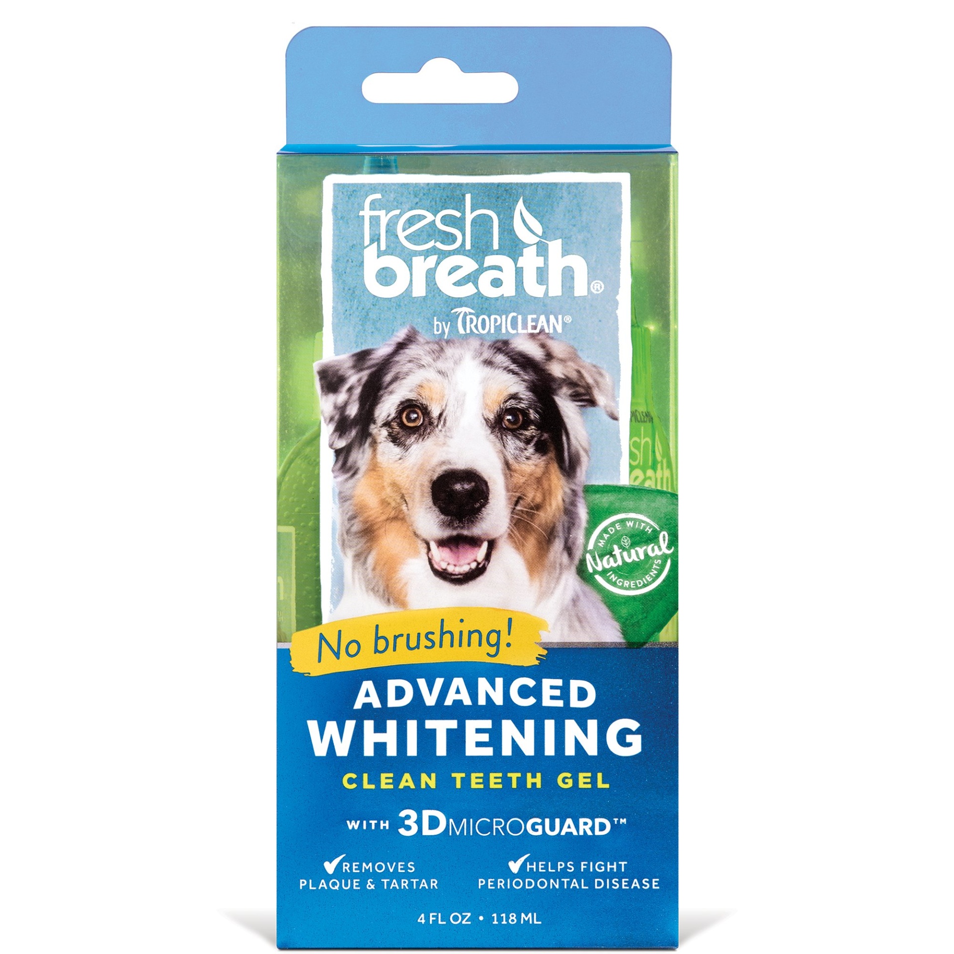 slide 1 of 1, TropiClean Fresh Breath Advanced Whitening Gel, 1 ct